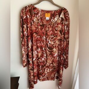 Ruby Road plus Size 3X Women’s Sharkbite Top